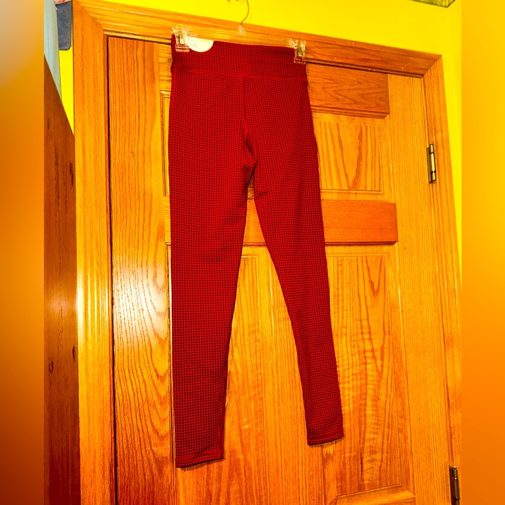 AERIE GINHAM LEGGINGS WITH POCKETS - Picture 4 of 9